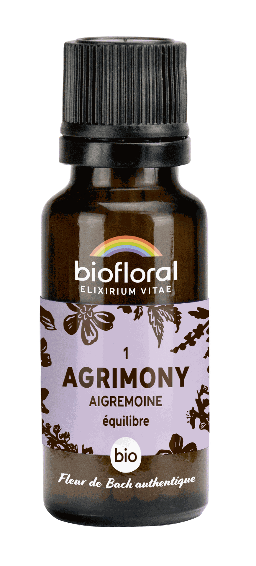 Agrimony Bachblüten Globuli G1 - bio, alkoholfrei