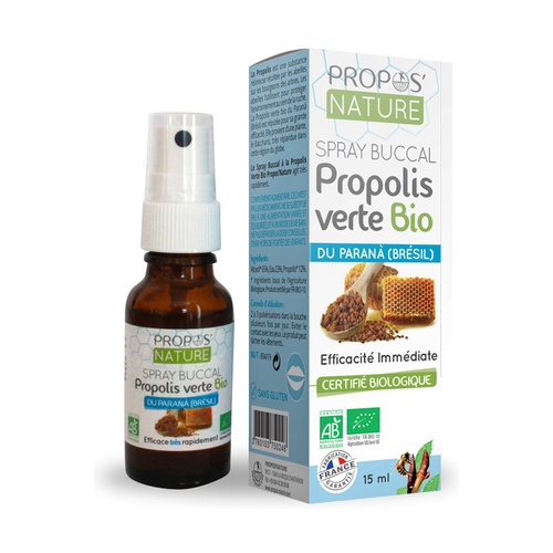 Spray buccal Propolis verte - Bio