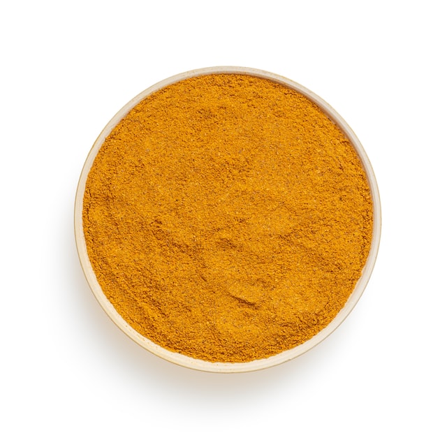 Organic turmeric powder