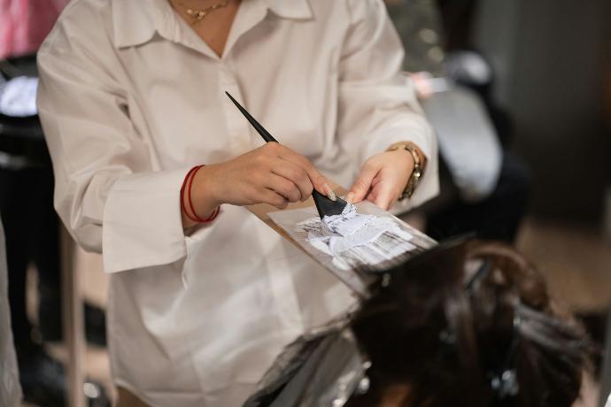 Image of hair coloring