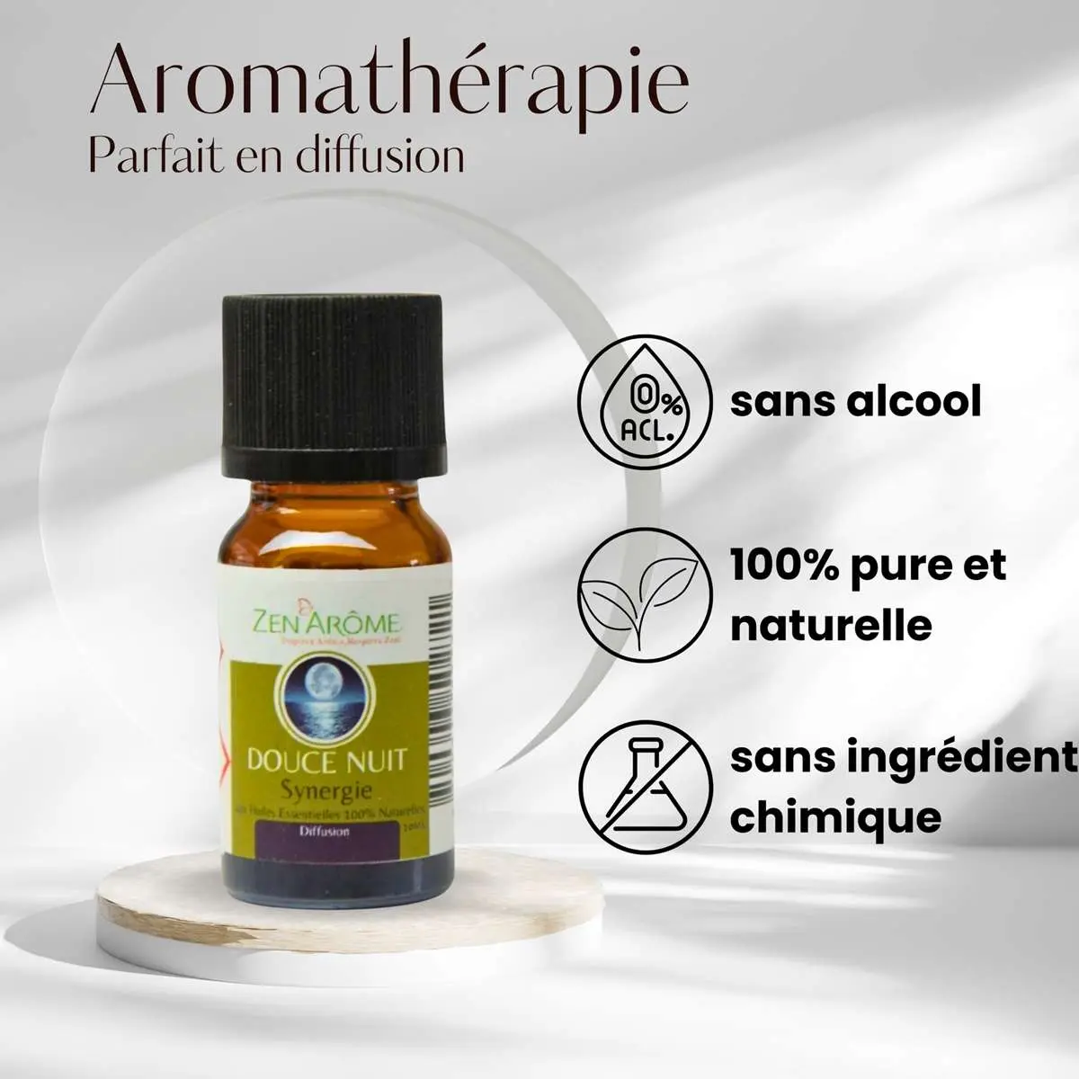 Synergie huiles essentielles Douce nuit Zen Arôme