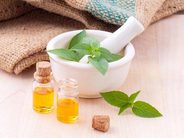 bloating basil oil