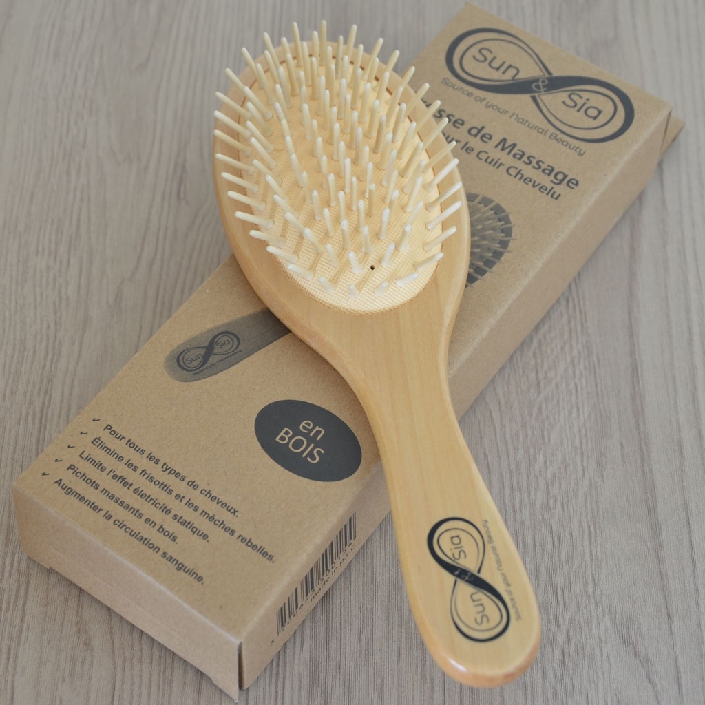 Brosse à Cheveux en bois