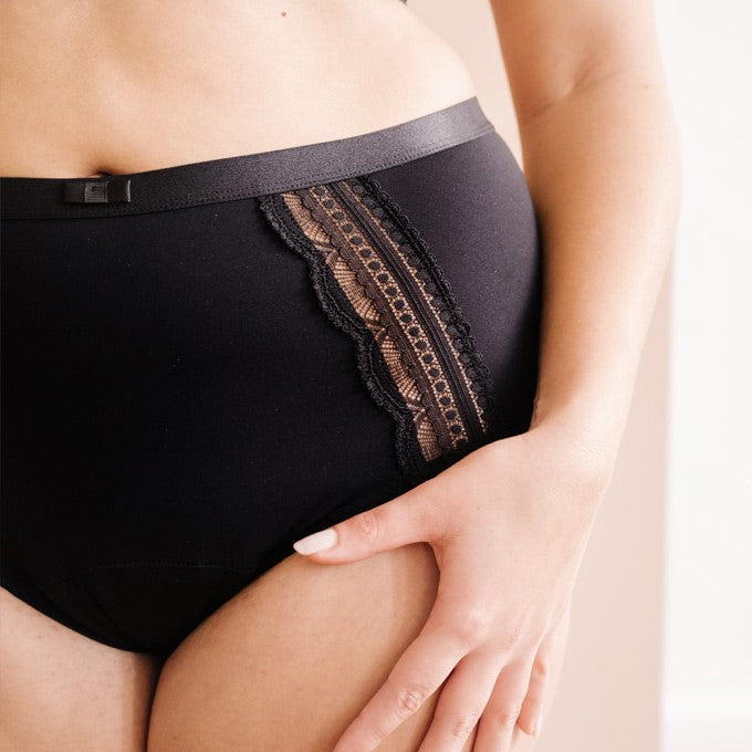 Culotte Menstruelle Taille Haute - Sofia