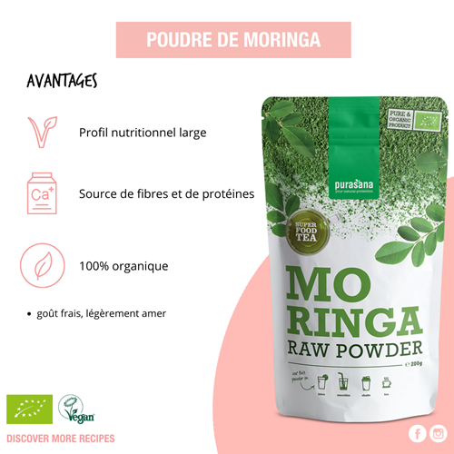 Poudre de Moringa