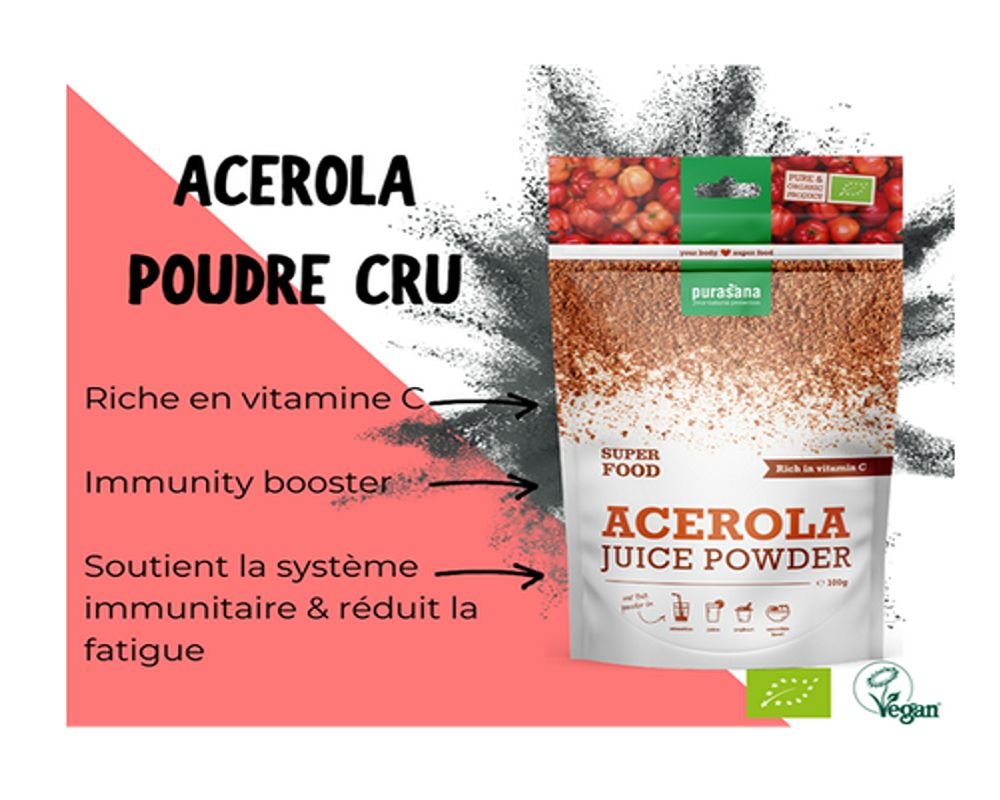 Poudre d'acérola - Bio