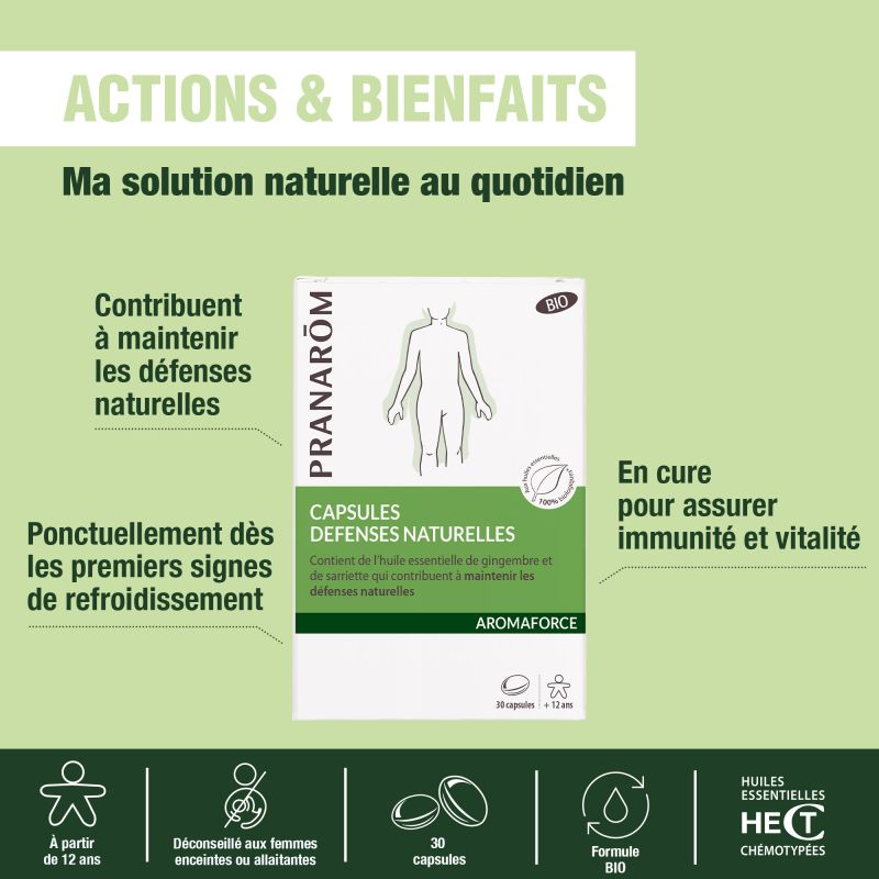 CAPSULES DEFENSES NATURELLES BIO