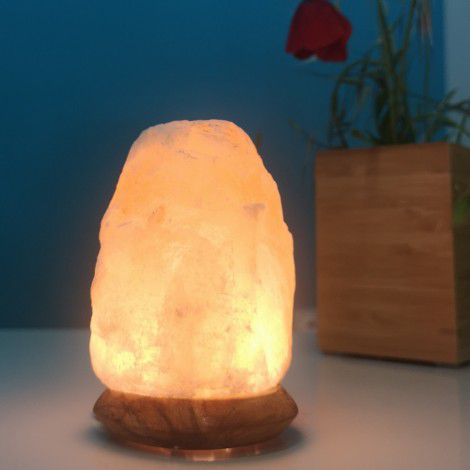 Lampe USB en Cristal de Sel d'Himalaya Rock