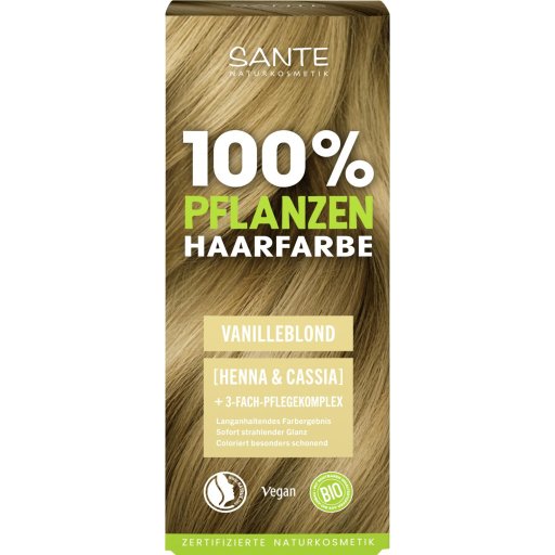 Pflanzenhaarfarbe Vanilleblond