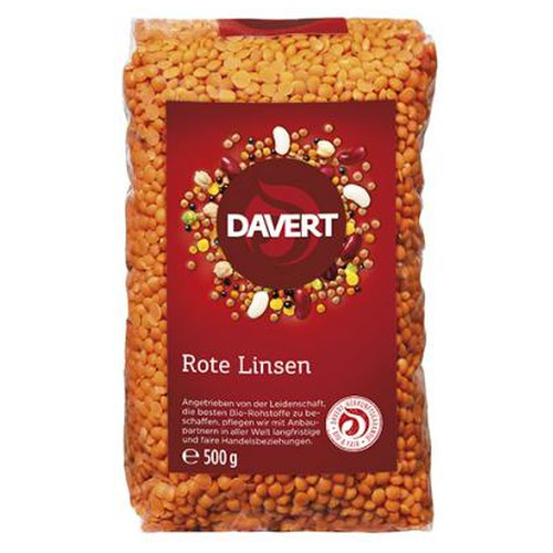 Rote Linsen - bio
