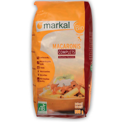 Macaronis complets - bio