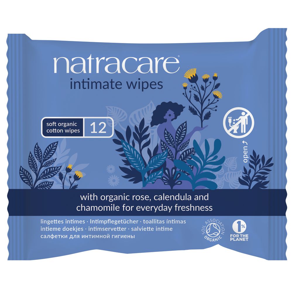 Doekjes voor intieme hygiëne - bio