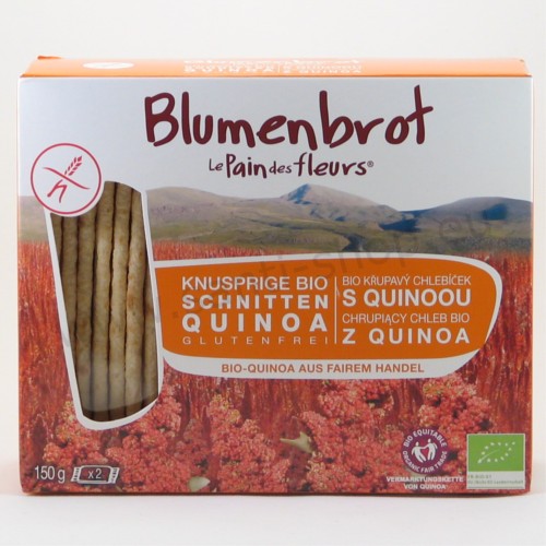 Tartines craquantes au quinoa - bio