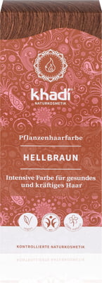 Pflanzenhaarfarbe - Hellbraun
