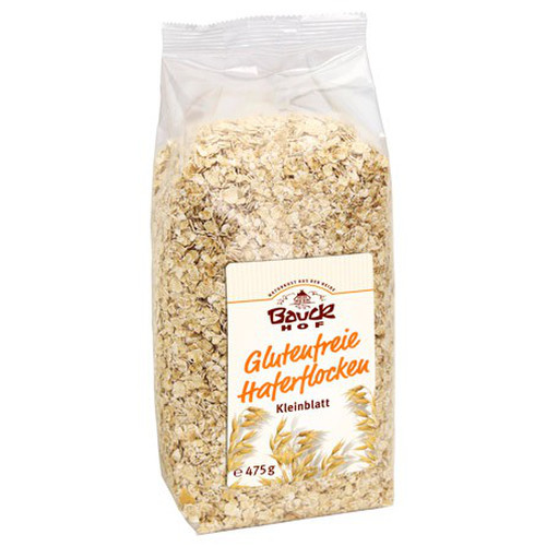 Oats flakes (unroasted, small, without gluten) - organic