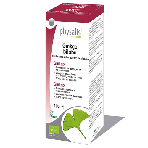 Ginkgo biloba tincture - Ginkgo - organic
