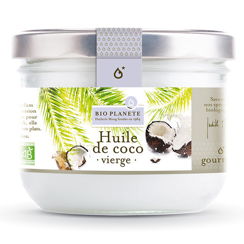 Huile de coco vierge - bio - 400 ml