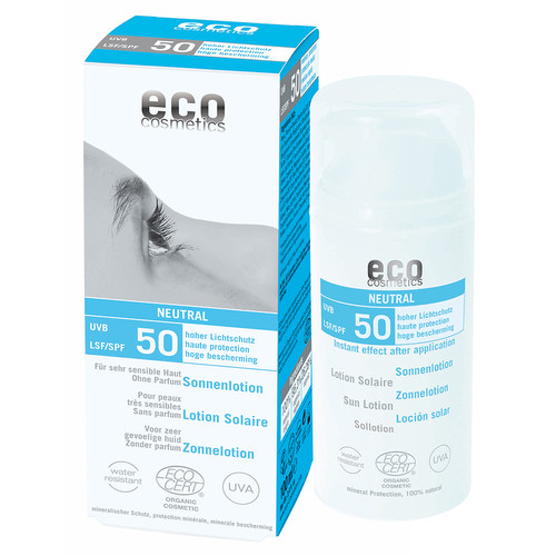 Sonnenlotion LSF50 ohne Parfum - bio