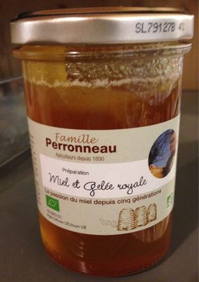 Honey with 10g royal jelly - organic