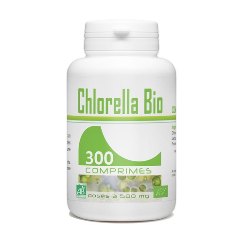 Chlorella en comprimés (500 mg) - bio