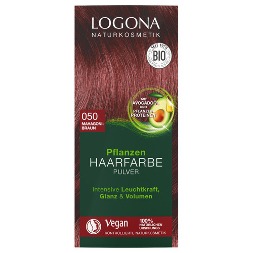 Herbal Hair Colour Powder 050 Mahogany Brown
