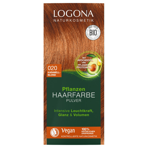 Herbal Hair Colour Powder 020 Caramel Blonde