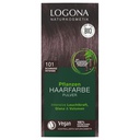 [LG097] Pflanzen-Haarfarbe Pulver 101 Schwarz intense