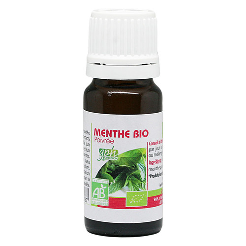 Menthe poivrée (huile essentielle de) - bio