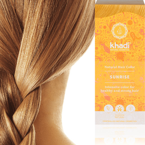Pflanzenhaarfarbe - Sonnenblond