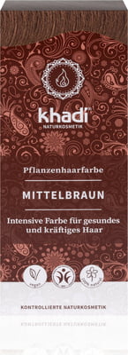Pflanzenhaarfarbe - Mittelbraun