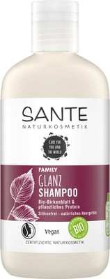 Shine Shampoo met berkenbladeren en plantaardige eiwitten