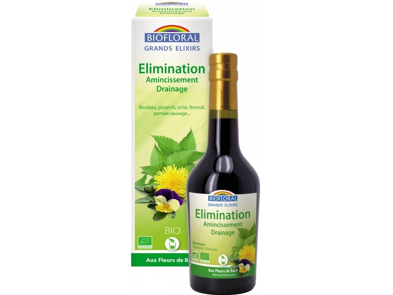 Elixir élimination, amincissant et drainant - Bio