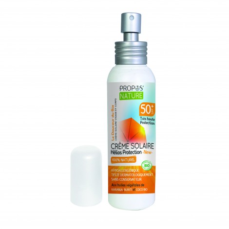 Crème Solaire Hélios BIO Haute protection SPF 50+