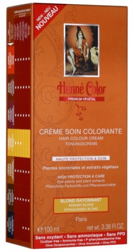 Henné Color Premium Strahlendes Blond - Färbecreme