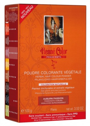 Henné Color Premium Auburn Passion - Färbepulver
