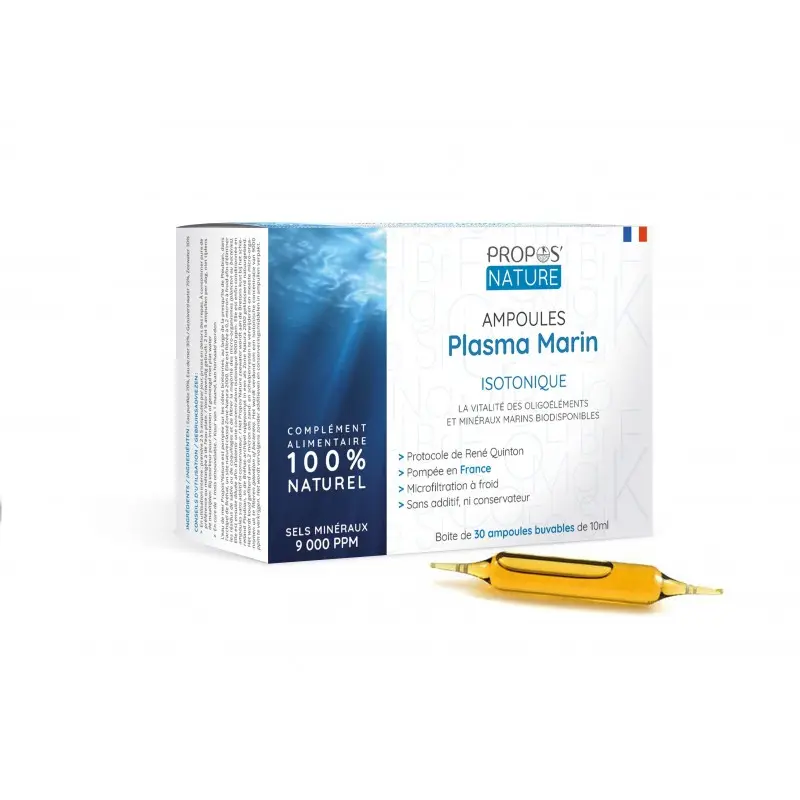 Isotonisches Meeresplasma - Quinton Plasma (9.000ppm)