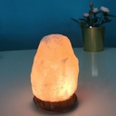 Himalaya Zout Kristal USB Lamp - Steen