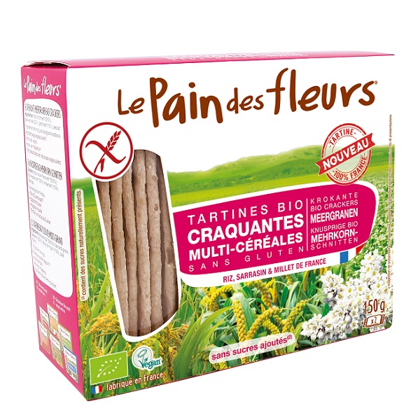 Multigrain crackers bio - 150 g