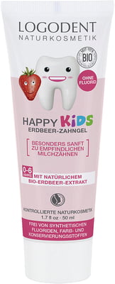 Strawberry Toothpaste Gel "Happy Kids" - Organic