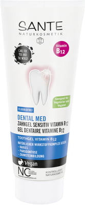 Toothpaste Gel with Vitamin B12 - Organic