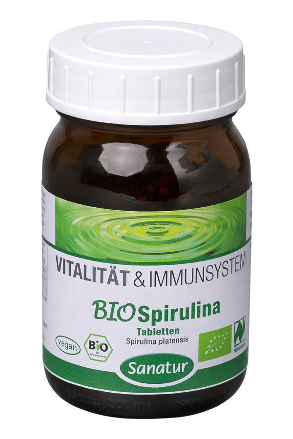 Spirulina tabletten 100g - biologisch