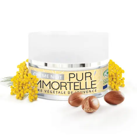 Pur'Immortelle Night Cream - organic