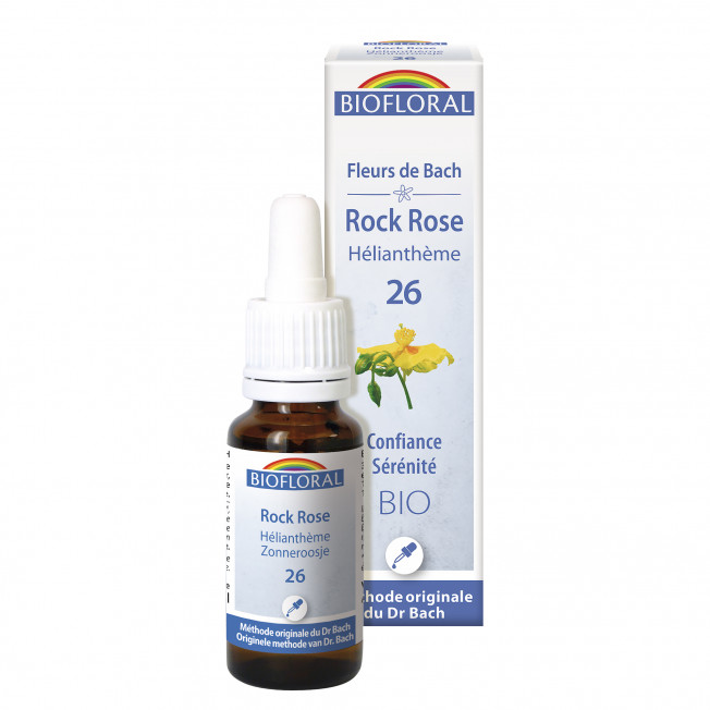 26 - Rock rose - Hélianthème - bio - 20 ml