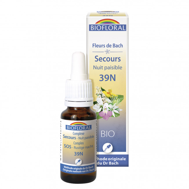 Rescue complex - Peaceful night 039N - druppelaar - biologisch - 20 ml