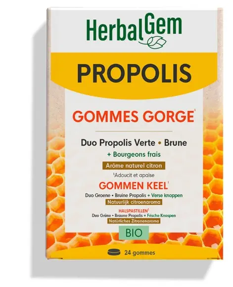 PROPOLIS LARGE SPECTRE - gommes - bio - 24 g