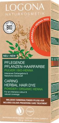 Pflanzenhaarfarbe Hennarot