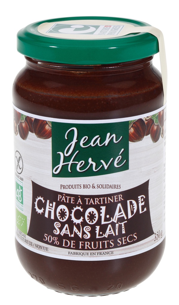 Chocolade sans lait/sans huile de palme