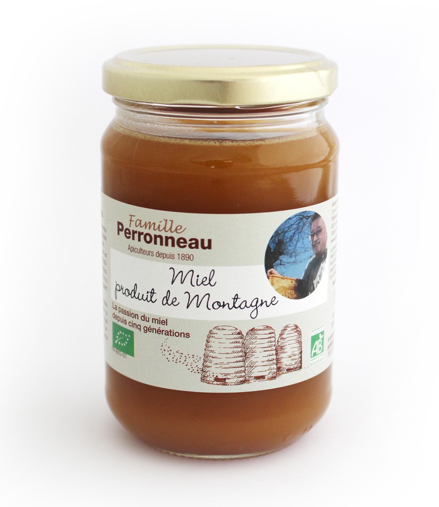 Miel Montagne France liquide - bio
