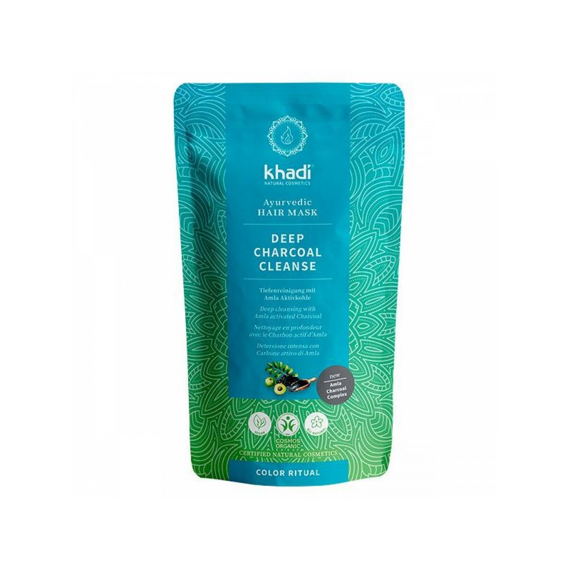 Tiefenreinigung mit Holzkohle