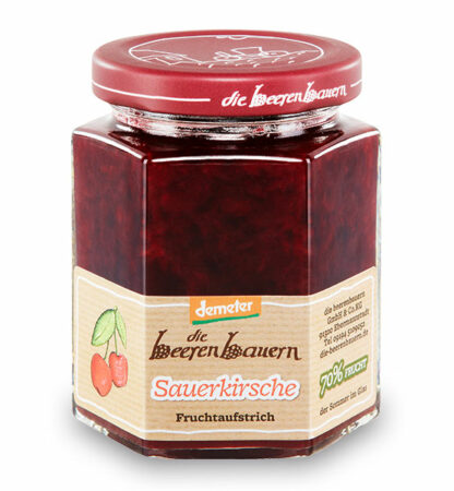 Tartinade de cerises griottes